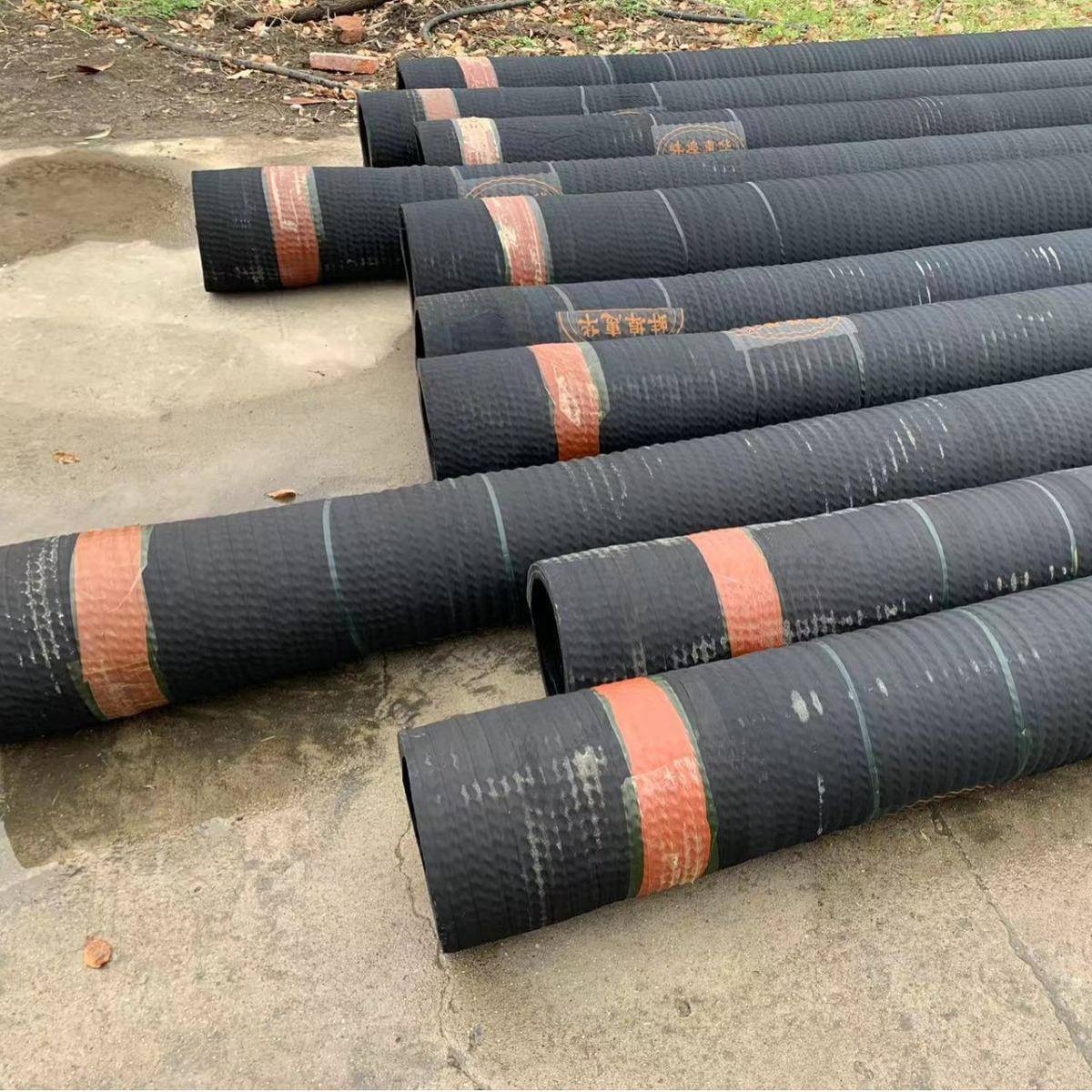 高耐磨吸砂橡管耐砂酸碱耐压吸管黑螺色胶钢丝吸引管旋钢丝951吸