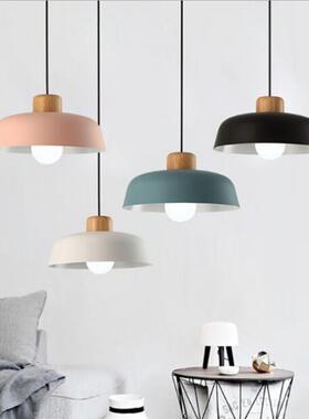 创意北欧业风吊工灯餐厅MT-73酒吧厅卧灯个性客简约木铁艺吊室灯