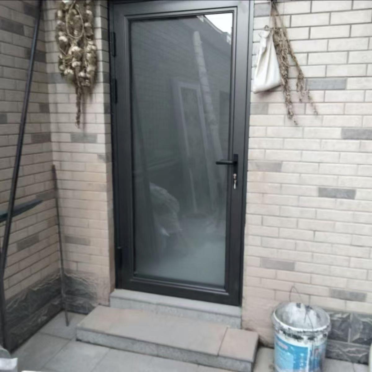 阳台门断桥铝门单扇双层