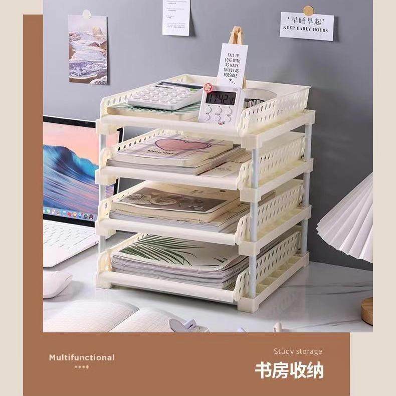 多层桌纳架公办室文SX—025件文件夹收面纳盒家用抽屉式衣服置物,收纳整理,书桌收纳置物架,淘宝优惠券,粉丝福利购,淘宝优惠卷