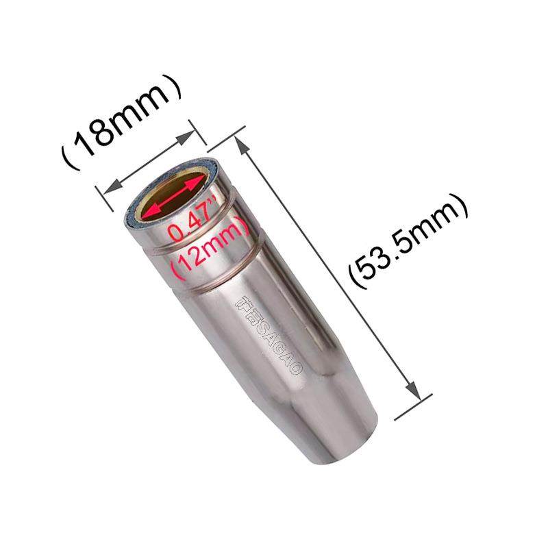 MB15BAK保护嘴MG气保M1C5二保焊枪配件导VNT电嘴保护咀导I电咀30P