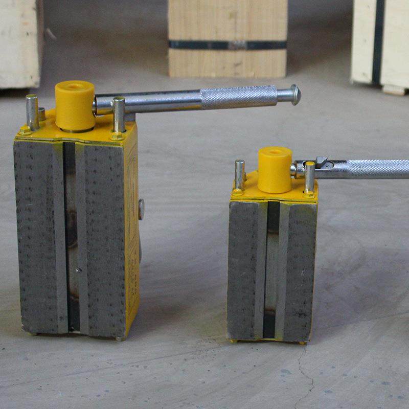 直销永磁起重器1GFZ/2/强3T/5T吨磁力T吊钢板吊磁矩形永磁T吸盘