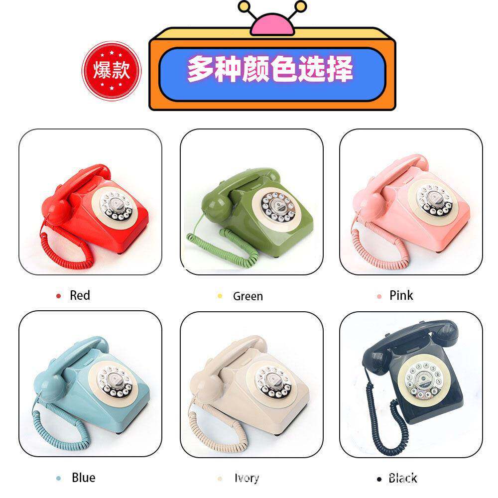 老电式复古插卡录音P-620A话机仿古婚礼言派对座机话电留本电话直