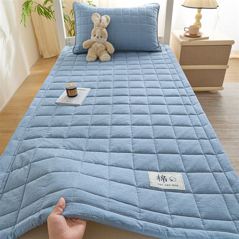 大学生宿舍单e人床垫子90x190cm住校寝室上下铺专用棉花褥子床褥