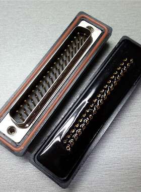 供应DB37PIN防水公头 现货d-sub(DB)37pin防水公插头连接器