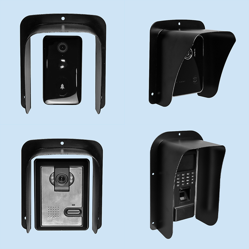 海康人脸识别室外门禁防雨罩y别墅可视对讲防水罩户外门铃保护罩
