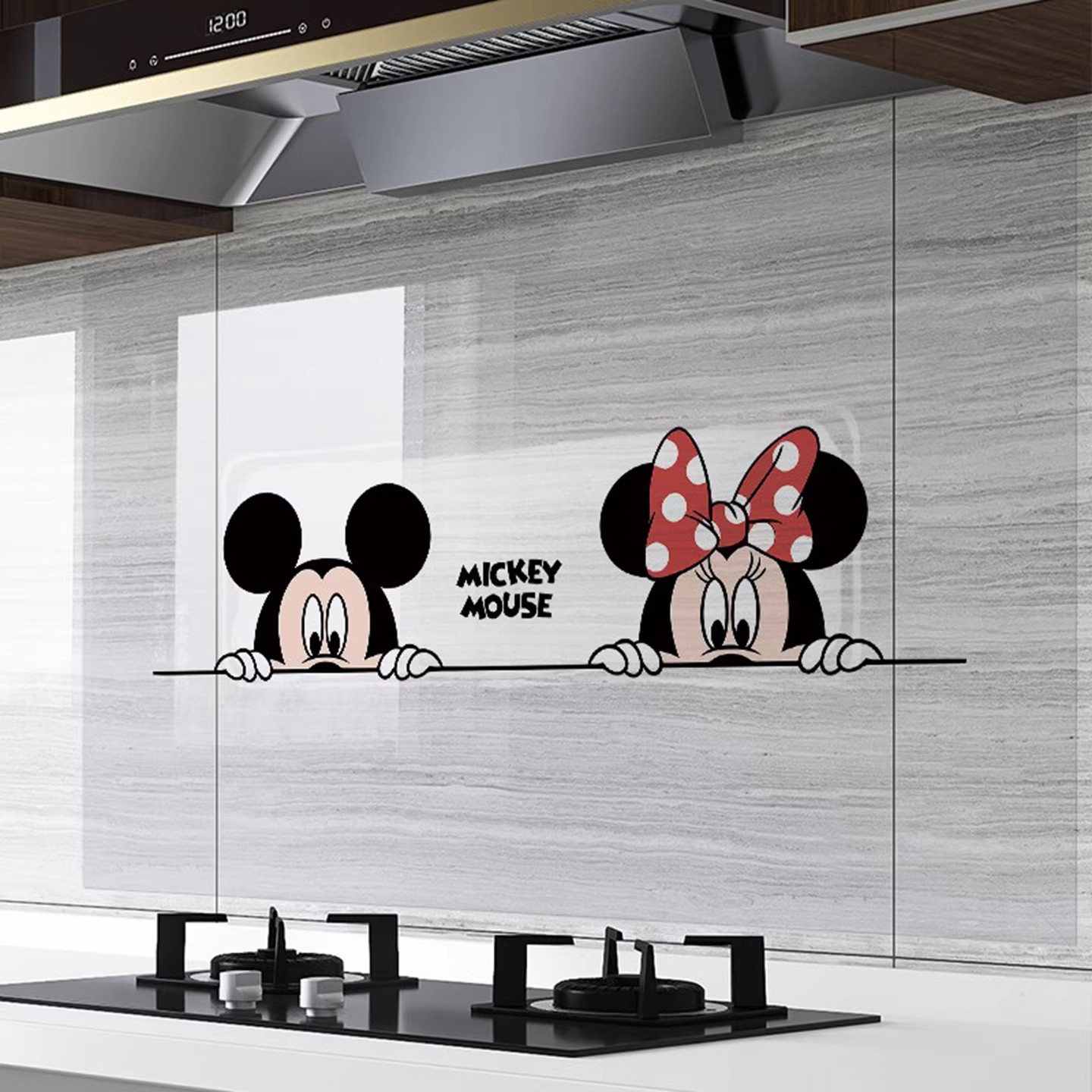 静电无胶米老鼠米奇厨房防油贴纸灶台台面贴墙纸防水橱柜防霉防潮,家居饰品,软装墙贴,淘宝优惠券,粉丝福利购,淘宝优惠卷