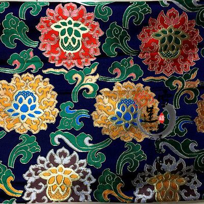 藏式绸缎 贡缎 织锦缎 布料 面料1米48元5色