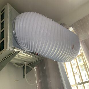 空调外机排导风管散热排风管改风向窗户排气导风罩排热导流神器