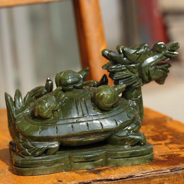 南玉龙龟摆件长寿龟居家摆设子母龟摆件运摆件,家居饰品,玉雕,淘宝优惠券,粉丝福利购,淘宝优惠卷