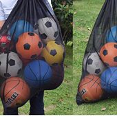 收纳整理网袋网兜抽绳装 篮球足球乒乓干菜杂物球神器过滤袋洗衣袋