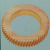镗床配件武汉镗床配件T612 斜齿胶木齿轮 Z54 22077 胶木齿轮M5