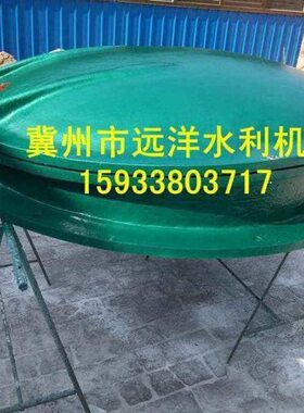 现货DN1500复合材料拍门1.5米玻璃钢拍门耐腐蚀轻巧环保铸铁拍门