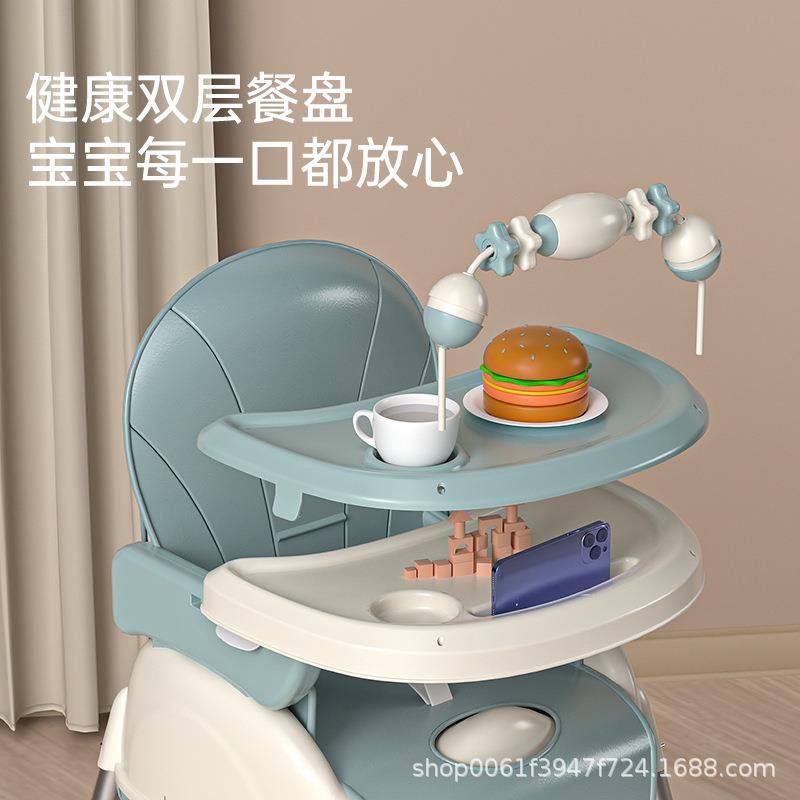 多功型能宝儿宝成长厂EXU餐椅婴吃饭餐桌椅秒变溜溜车儿童座椅家