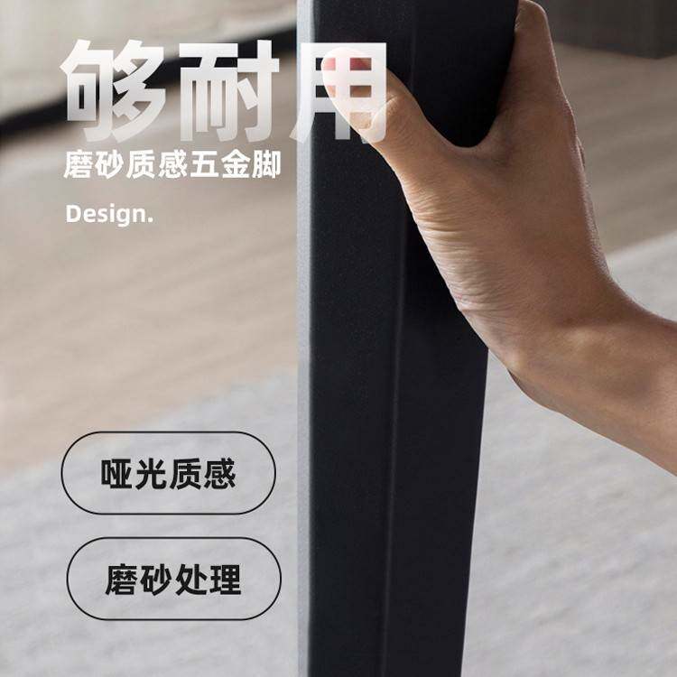 意式轻奢岩板餐桌椅组合2025新款家用小户型长方形大理石吃饭桌子