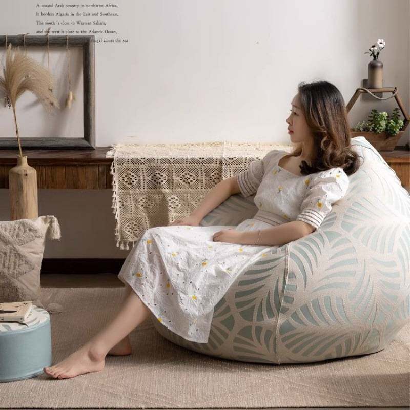 爆款懒人沙发榻榻米单人阳台客厅躺卧家用小户型可睡网红民宿豆袋
