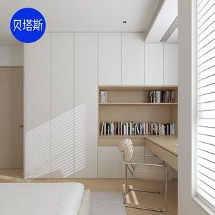 福人精板全屋定制现代简约多功能衣柜定做ENF级实木芯柜体