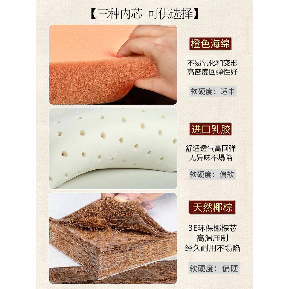 新中沙式发坐垫实木家具发垫床罩沙套轻奢罗TTmghrxz汉五件套垫子
