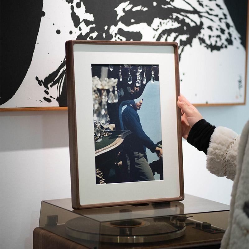 照片相框挂墙装裱定制diy洗相片大尺寸手工实木制作高级画框空框