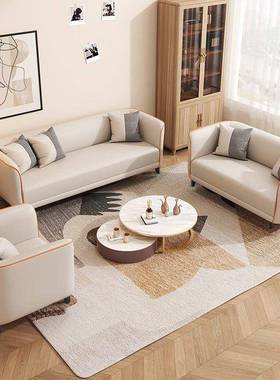 PXK德致皮艺简沙公发简约现代厅小户型客双人出租房卧室寓三人易