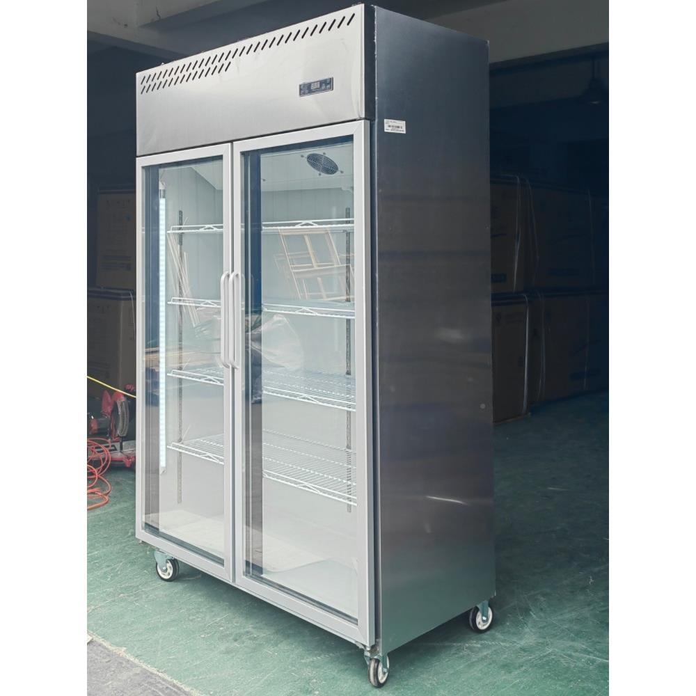 三开门展示柜812立式保鲜商麻辣冷冻用冷柜蔬菜串冷藏串点菜烫柜