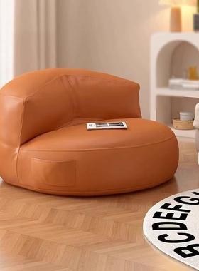 懒人沙发人可躺睡单半月出RRX卧室小可沙发榻榻米坐墩休闲椅租房