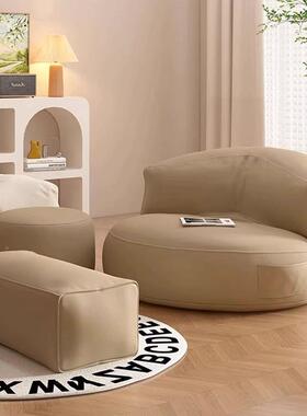 懒人沙发豆袋榻榻单人休闲小厅户阳型米小沙发台卧室VYA客可躺懒