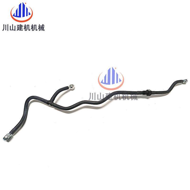 挖掘机配件PC柴200M康O2202LQK40-8明0斯发动机6D17油泵三通回油