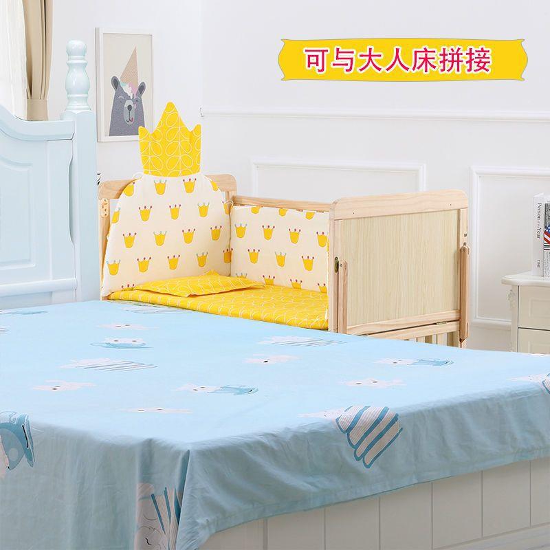 实木婴儿可床新生00儿无漆多动功能宝宝篮床摇床可移拼接大床