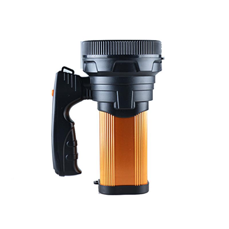 LED电亮探照灯远射10外W手提式户防水夜钓JY-6610超充家用应急灯