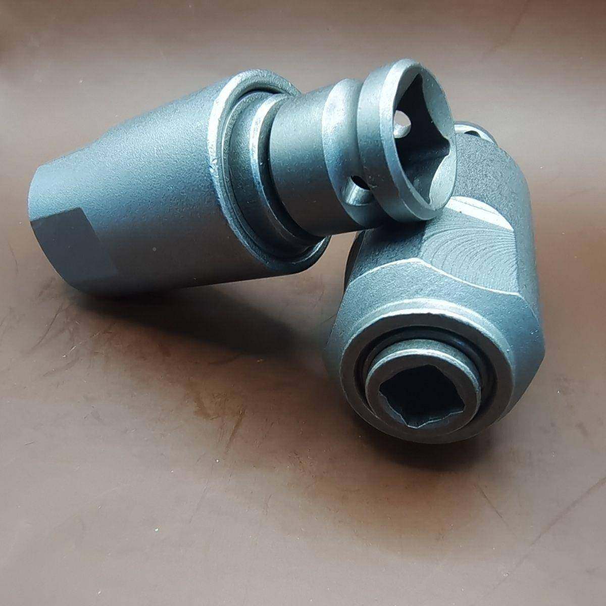 新款电动扳手转换电锤柄方柄四坑圆两槽用工ESD钻头通接头冲击钻