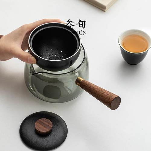 旬转CH-9545人自动煮茶壶家用陶瓷茶具泡茶壶小型电陶懒转炉玻璃