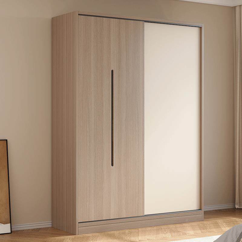 衣推柜家用室小型拉门储物柜出租房d475简易移门新款2户卧025爆款