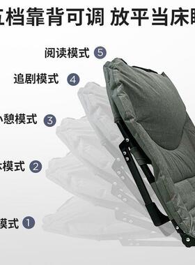 折叠家CZN床午休躺椅小办公室午睡用床人床单成人便携简易陪护床