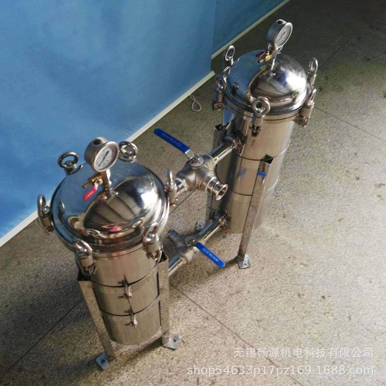 不不钢袋锈式过滤器1号袋并CYG-1DF-联式过滤器水过滤器钢过锈滤
