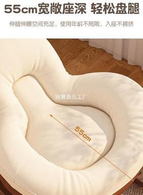 摇椅懒沙发单人人阳台休闲躺椅客设计PXW师沙厅发椅摇摇椅