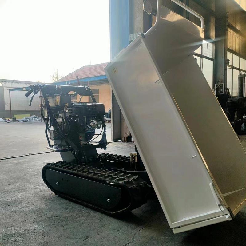 小山地履带运输车手扶式农用卸车型履带车果园全地134形小自运型