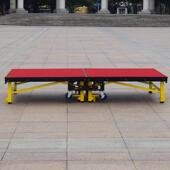 叠台拼装 舞钢铁降W6601酒店移动活动折舞台 升婚庆会议学校T台快装