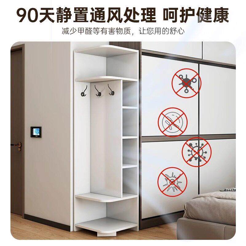109角柜转角置物架用角柜柜家客厅墙角三角转柜卧室角落衣柜落地