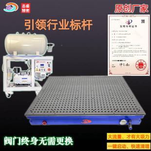 忠空盛自动水真空泵CNC多排点空式真吸盘真泵创新LTK出品旋片真空