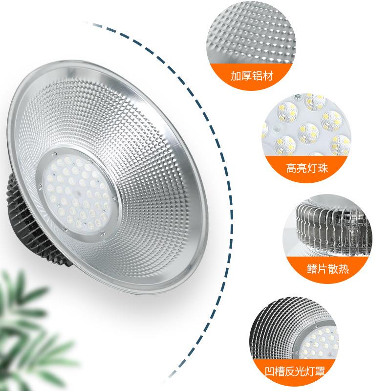 超高亮鳍片LED矿灯ZMH厂房率车灯球场大型工展馆仓库大功工业间吊