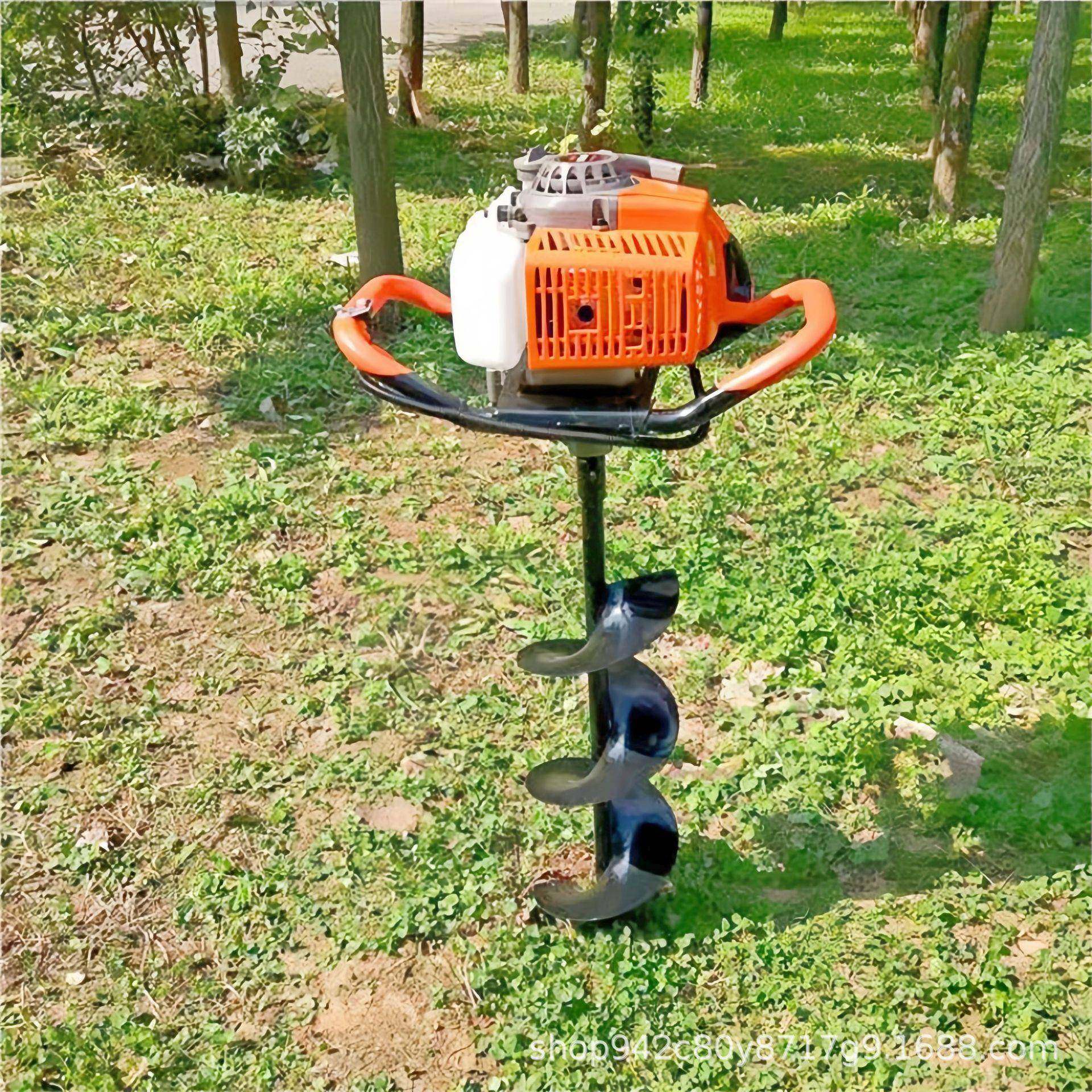 脚踏挖坑机油手提螺旋WVZ地地钻园林植树打汽孔机大钻棚地锚钻孔,农机/农具/农膜,林业机械,淘宝优惠券,粉丝福利购,淘宝优惠卷