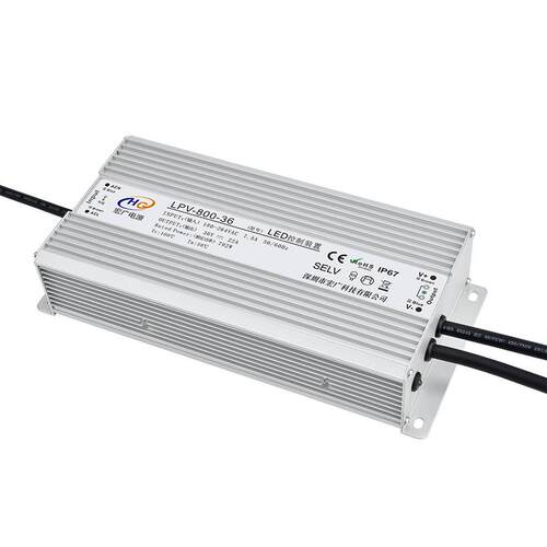 跨境出口4800w24V灯36VV52V加湿器电源5开关户外防水带LNQ电源