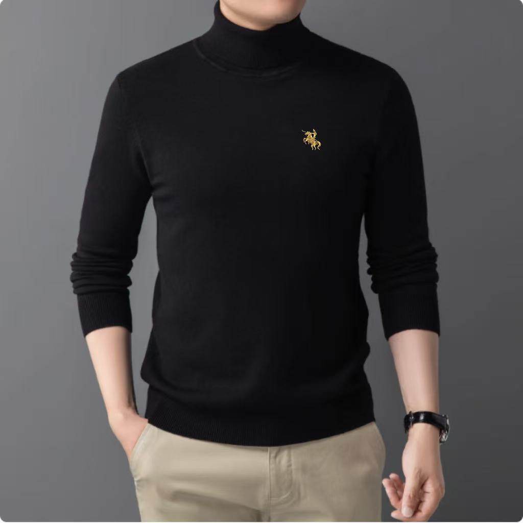 2025秋冬新款圆领情侣长袖毛衣打底衫20