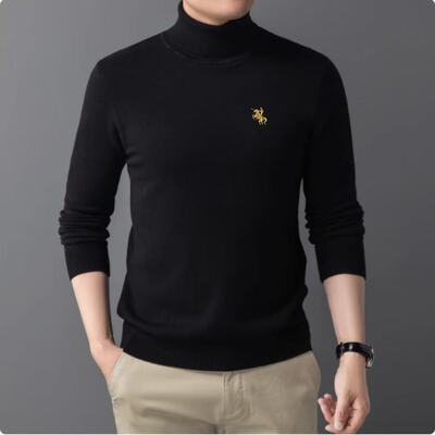 2025秋冬新款圆领情侣长袖毛衣打底衫20