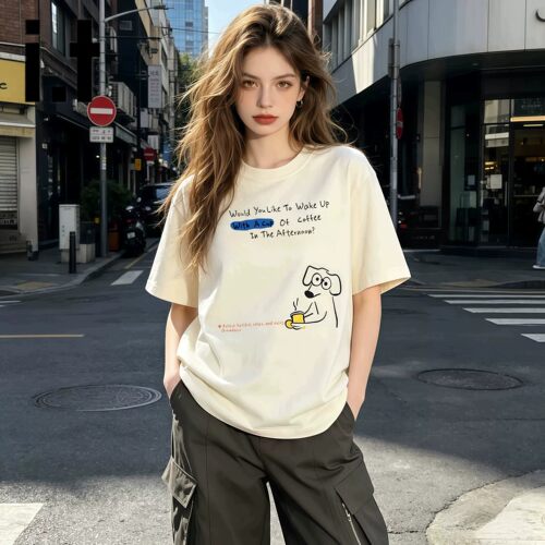i.t短袖T恤纯棉大码宽松遮肚子
