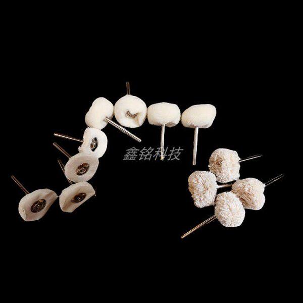 小布轮 抛光轮 镜面布轮金属木器油漆上蜡抛光磨头羊毛绒布轮打磨