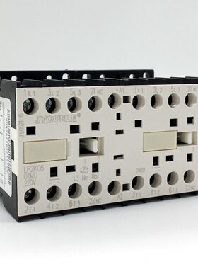 LP2K0610迷你可逆连锁直流接触器机械互锁 电机正反转DC24V 220V