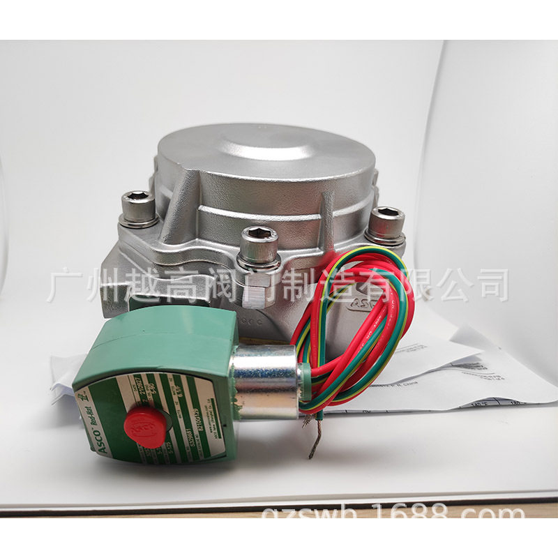 ASCO阿斯卡气动黄铜两位两通防爆电磁阀EF8210G00424VDC