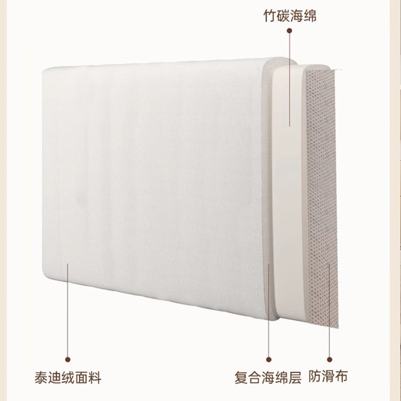 防水泰迪绒网红飘窗垫轻奢高级感四季通用定制海绵阳台毯子可拆洗